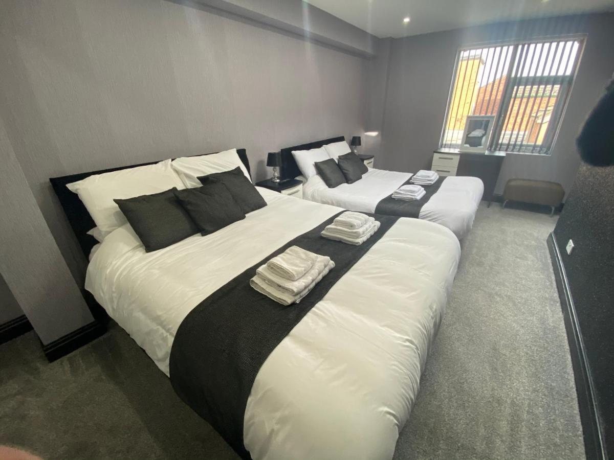 Boutique Blackpool 2 Bed Grey Apartment Sleeps 10 Экстерьер фото